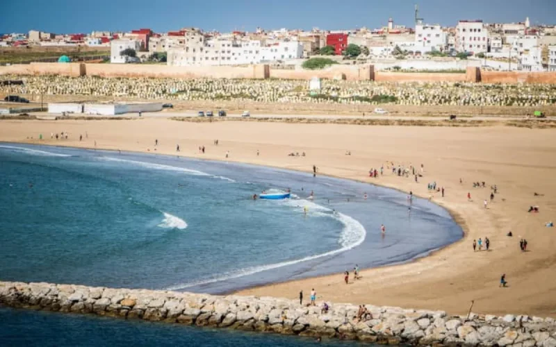 La plage de Rabat à l'heure du coronavirus (reportage)