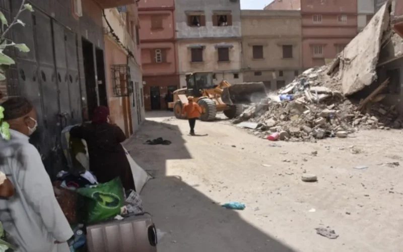 Vidéo : effondrement en direct d'un immeuble à Casablanca 