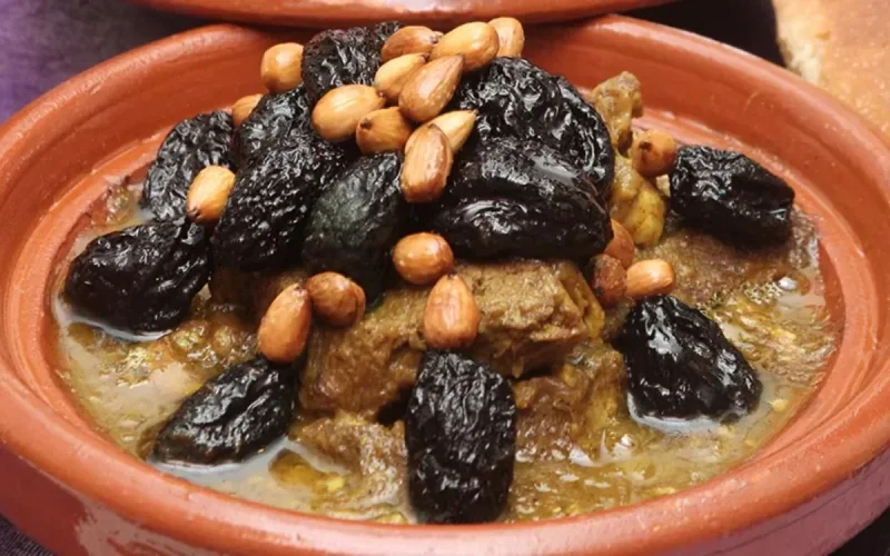 Tajine de viande aux pruneaux