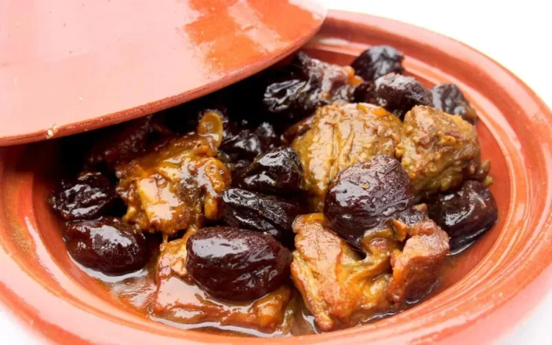 Tajine d'agneau aux pruneaux