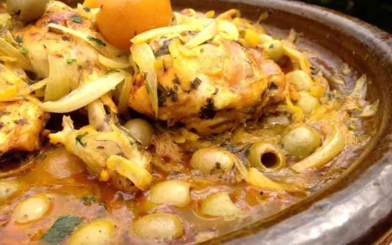Tajine de lapin au citron