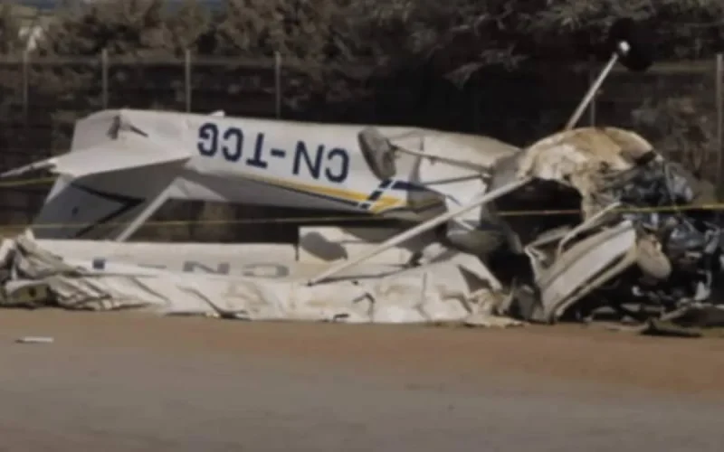 Enquête sur le crash d'un avion près de Kénitra
