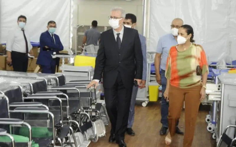 Coronavirus à Marrakech : l'hôpital de campagne est fonctionnel