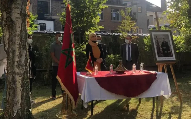 L'ambassadeur du Maroc en Belgique honore l'enfant prodige Salah Eddine
