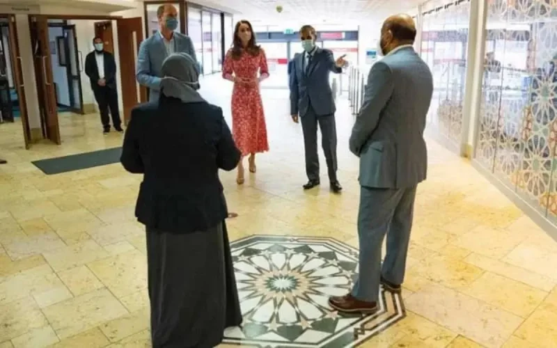 Le prince William et son épouse remercient la communauté musulmane