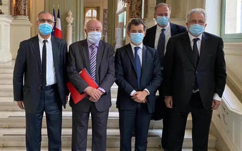 Chems-Eddine Hafiz vante la laïcité à la française