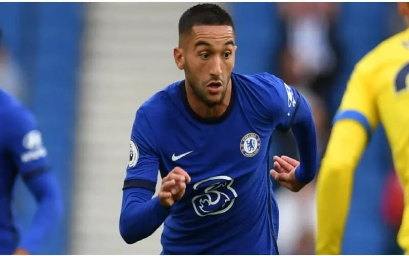 Hakim Ziyech absent des stades pour blessure