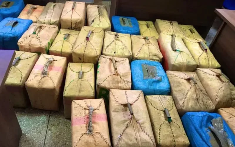 Plus d'une tonne de drogue saisie à Kénitra