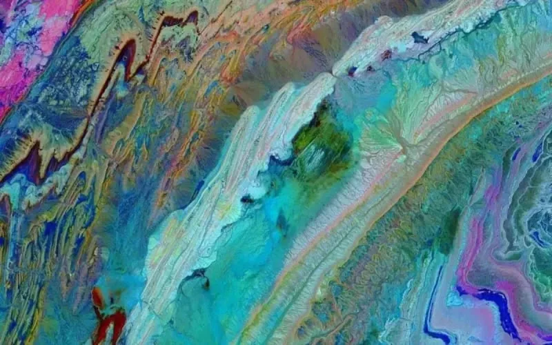 La Nasa publie une photo des montagnes de l'Anti-Atlas