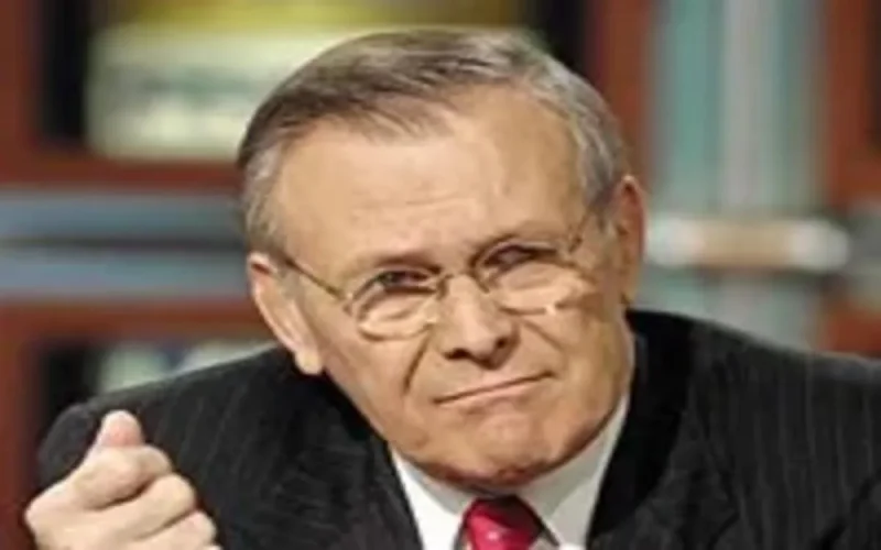 Fin de la visite de Rumsfeld au Maroc