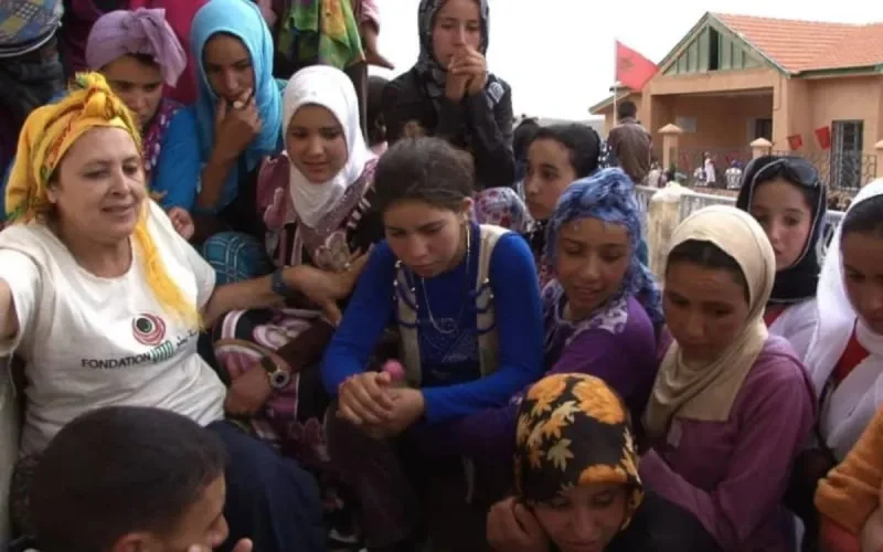 Najat Ikhich, présidente de la fondation Ytto , en grève de la faim