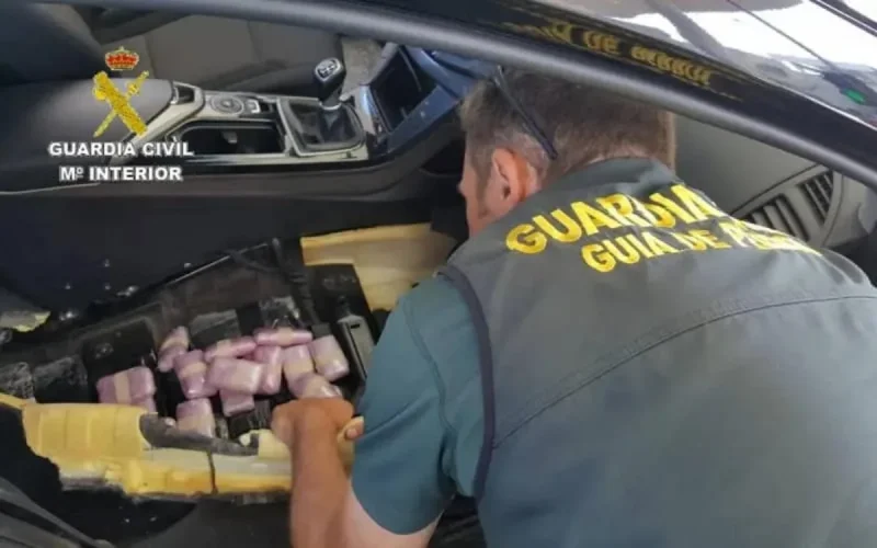 Un Marocain arrêté avec 4 kilos de haschich au port d'Algésiras