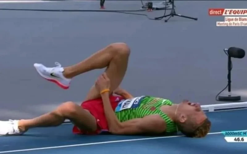 Soufiane El Bakkali se blesse à Paris (vidéo)