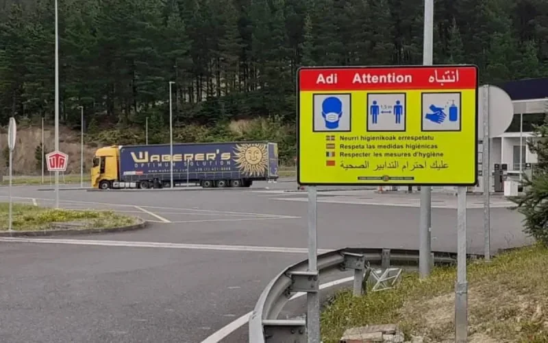 Espagne : l'autoroute A1 désespérément vide sans les MRE