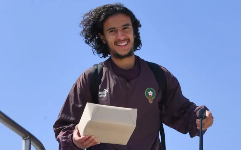 Un chèque XXL pour Ayyoub Bouaddi