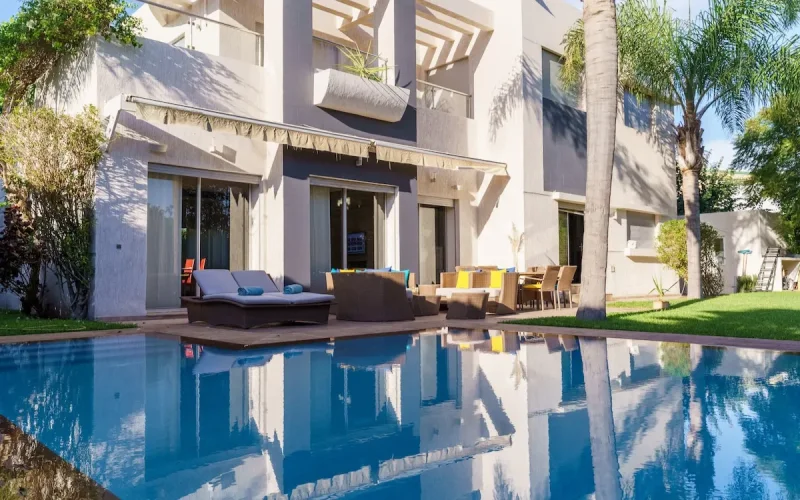 Des villas de luxe vidées près de Casablanca