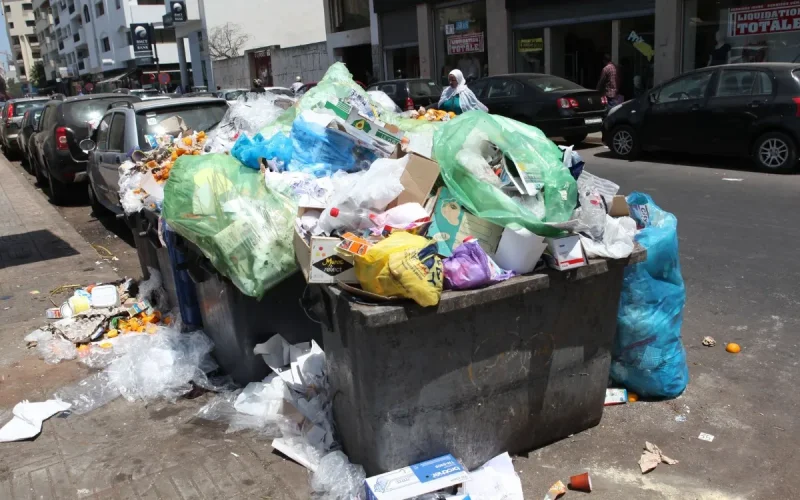 Casablanca croule sous les déchets