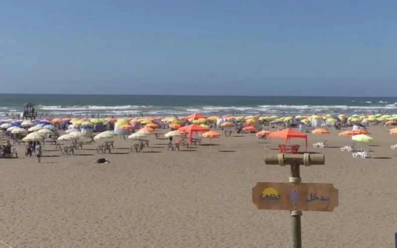 A Casablanca, les plages libérées