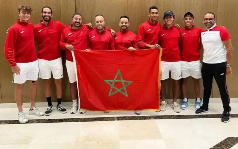 Coupe Davis de tennis : le Maroc affronte l'Algérie