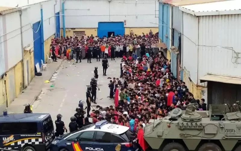 Les migrants marocains coûtent 3 millions d'euros par mois à Ceuta