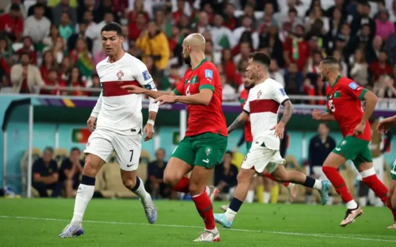 Cristiano Ronaldo a donné du fil à retordre à Sofyan Amrabat