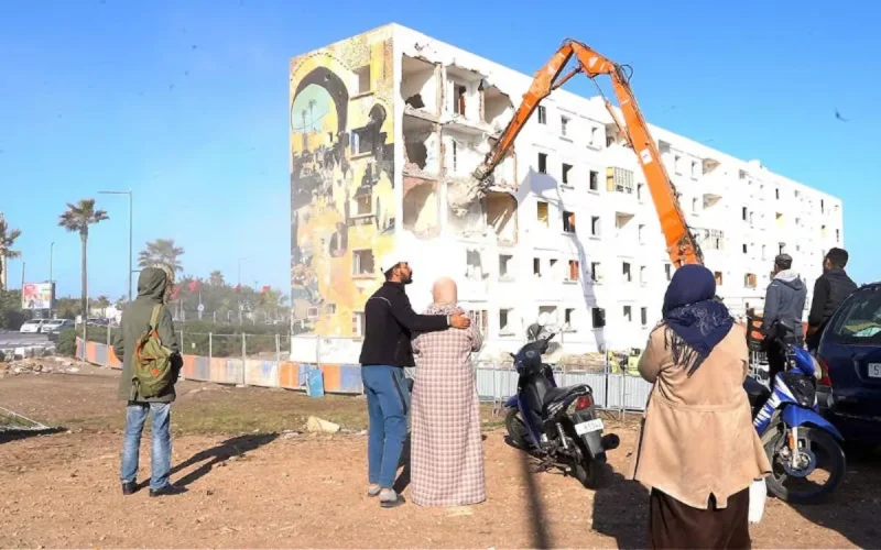 Casablanca : une démolition fait polémique 