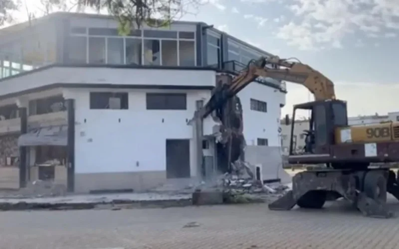 Un célèbre café démoli à Casablanca