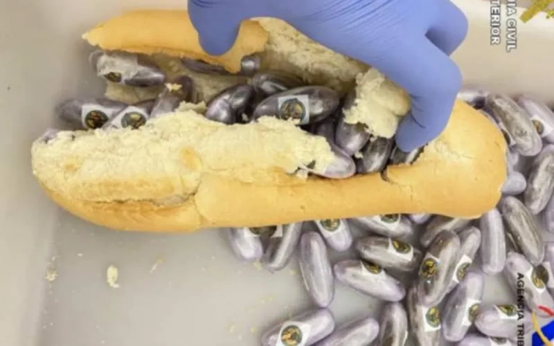 Melilla : Marocain arrêté avec du hashich dans ... du pain