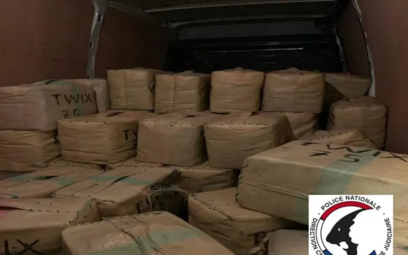 Saisie record de cannabis marocain à Angers : peine alourdie pour le principal prévenu