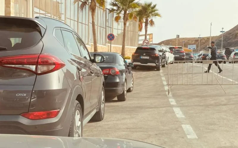 Sebta : embouteillage monstre à la frontière marocaine