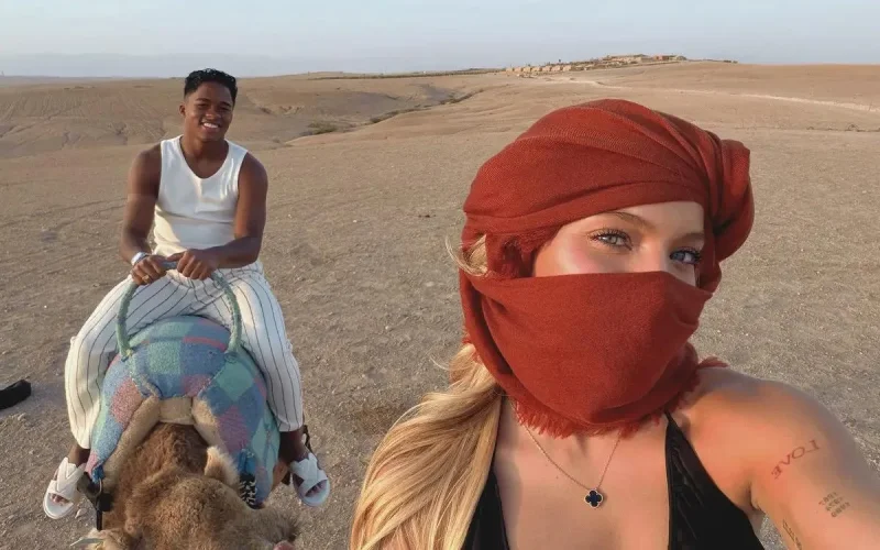 Une star du Real de Madrid en vacances à Marrakech