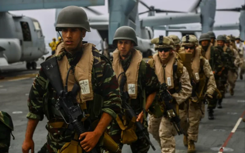L'Espagne dépense cinq fois plus que le Maroc pour son armée, mais compte trois fois moins de soldats