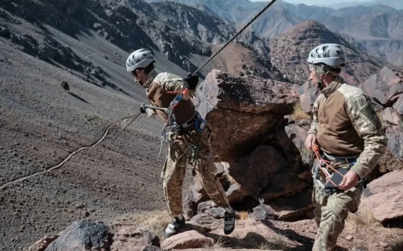 Les FAR et les chasseurs alpins français en exercice (Photos)