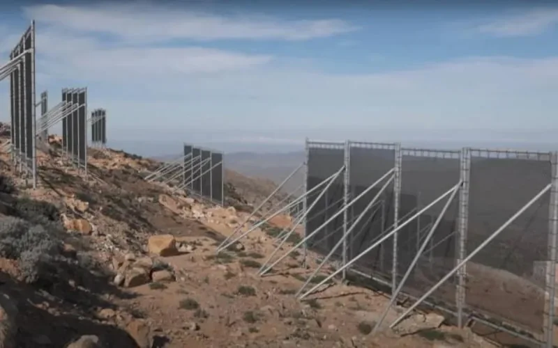 Maroc : elle transforme le brouillard en eau potable