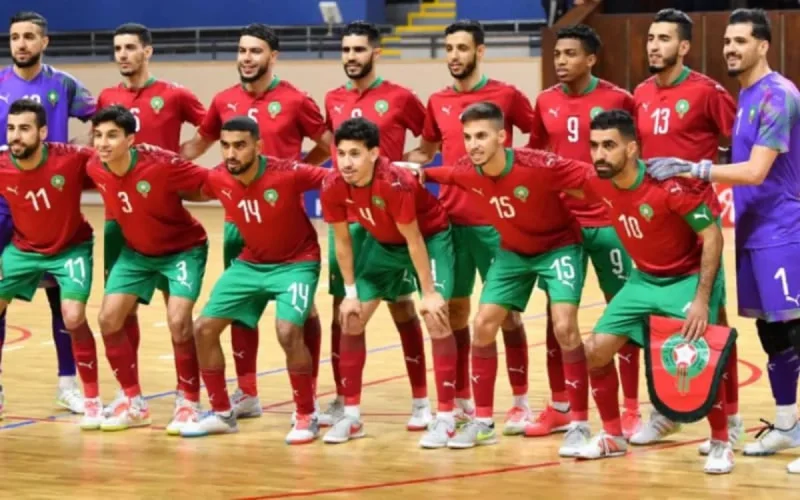 Futsal : le Maroc gagne deux places au classement mondial