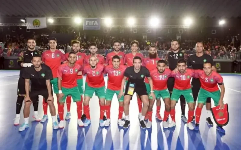 Futsal : le Maroc propulsé au 9ᵉ rang mondial