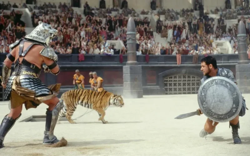 Appel à cesser l'utilisation des animaux sur le plateau de tournage de Gladiator au Maroc 
