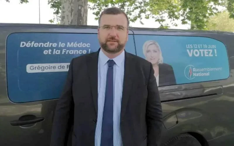 Grégoire de Fournas (RN) sanctionné pour propos racistes
