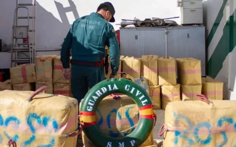 Espagne : saisie de 1 640 kilos de haschisch, trois Marocains arrêtés