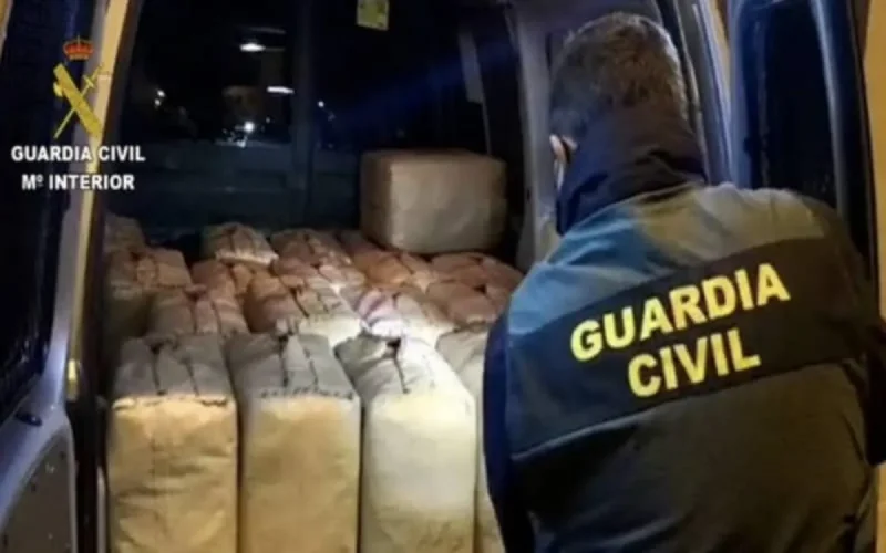 Un important réseau de trafic de haschich marocain démantelé à Malaga