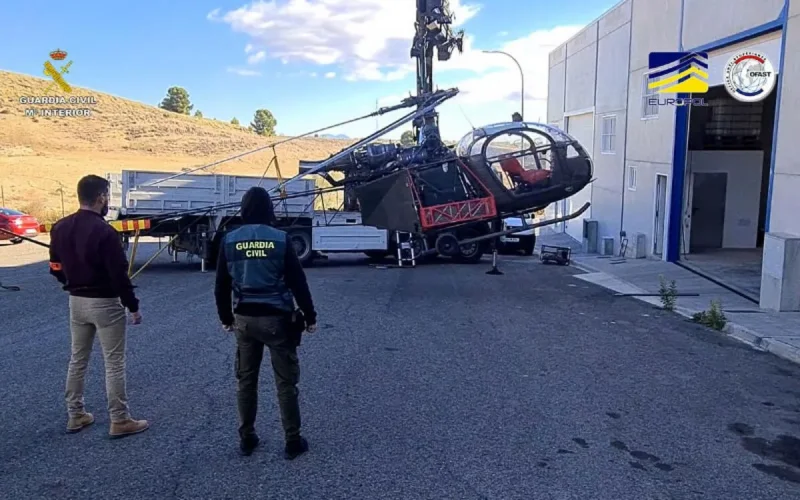 Narco-hélicoptères entre le Maroc et l'Espagne : 150 000 euros par voyage