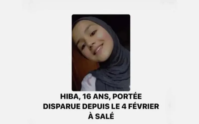 Disparition inquiétante d'une jeune lycéenne à Salé 
