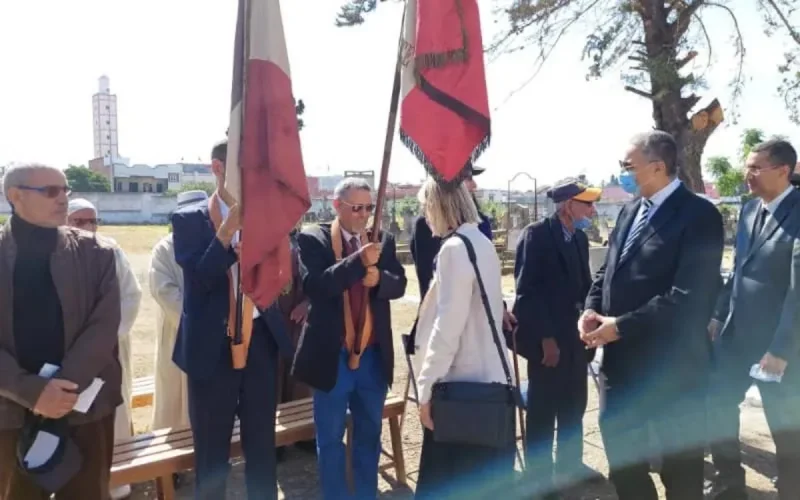 Hommage aux soldats marocains morts pour la France
