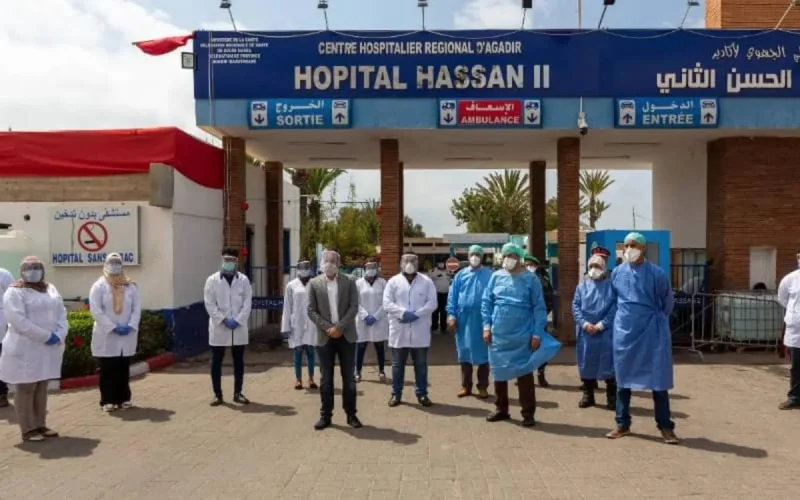 Covid-19 : un hôpital de campagne à Agadir pour faire face à l'augmentation des cas