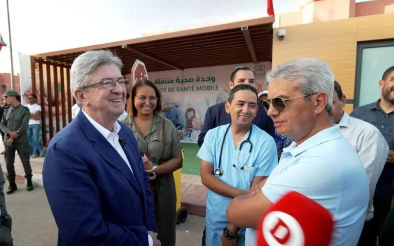 Depuis le Maroc, Mélenchon lance un appel à la France