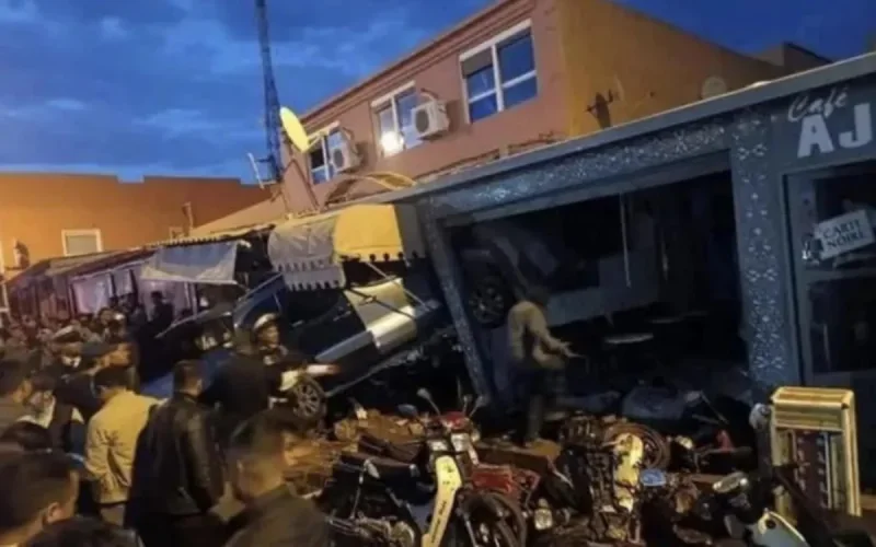 Maroc : Une voiture fonce sur la terrasse d'un café, un mort et plusieurs blessés à Jerada