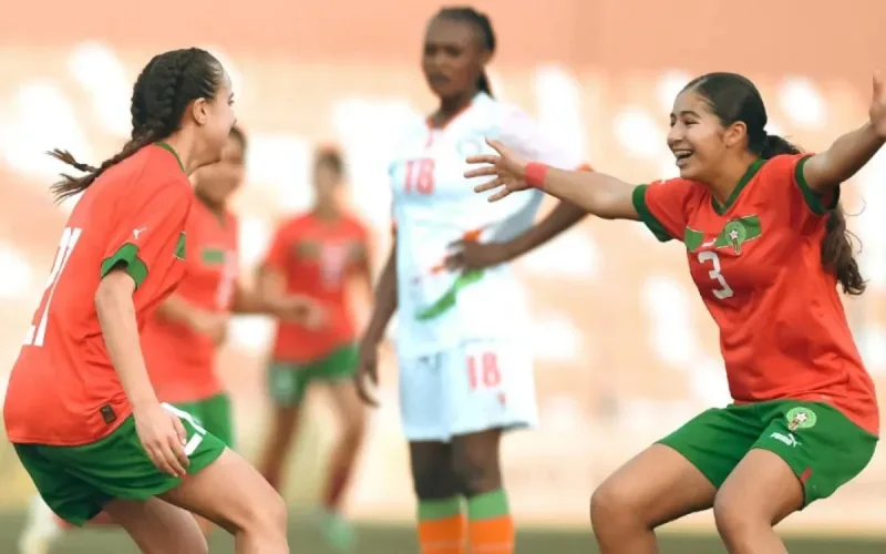 Une avalanche de buts : Le Maroc surclasse le Niger en U17 féminin (11 à 0)