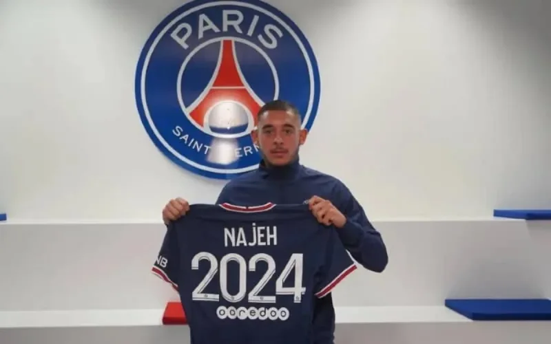 Le Marocain Kaïs Najeh signe son premier contrat professionnel au PSG