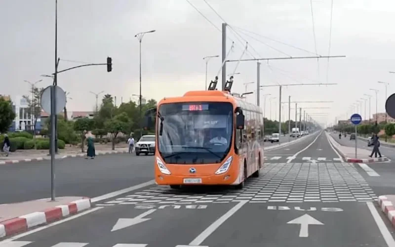 Des nouvelles lignes de bus à haut niveau de service (BHNS) bientôt à Marrakech