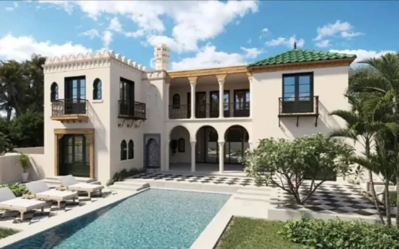 David Fischer se contruit une maison marocaine en Floride